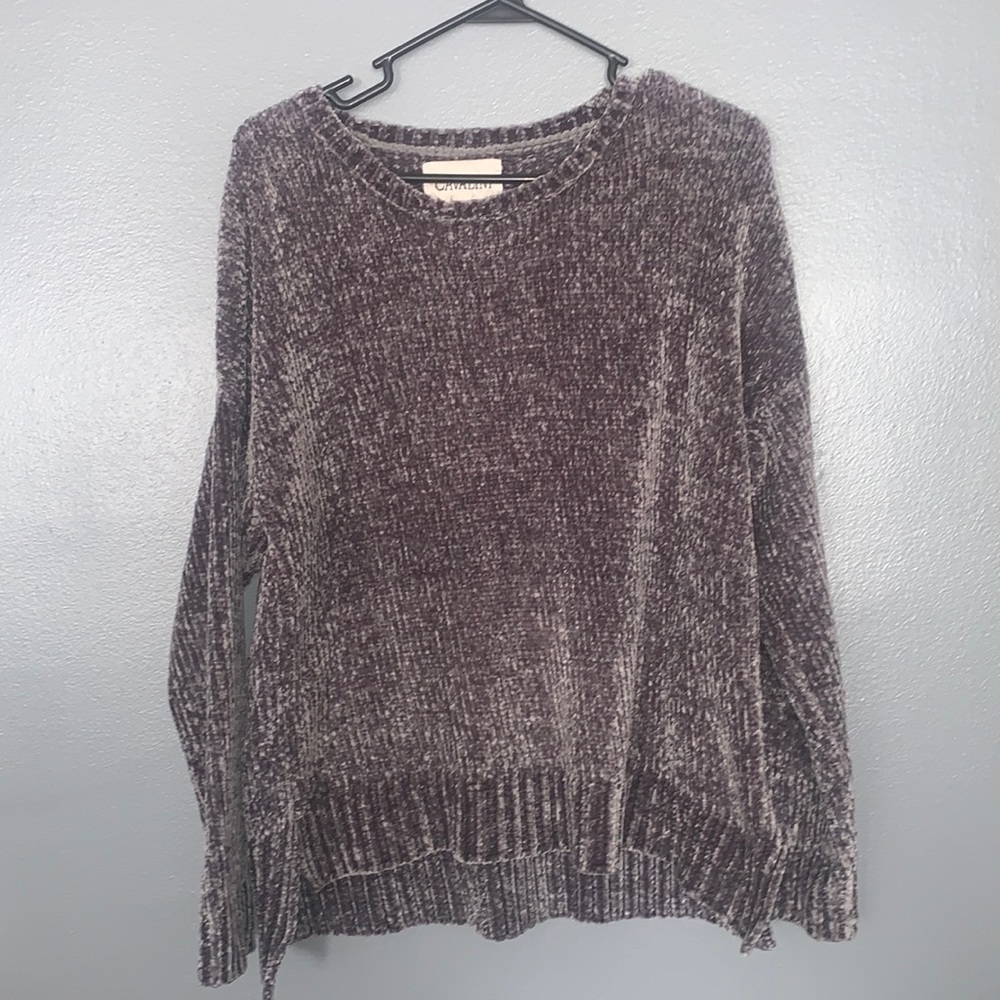 Cavalini brand gray sweater